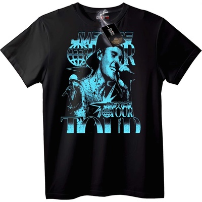 NOONEBRAND Тениска Justice Турне Том - XL, White