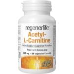 Natural Factors Regenerlife Acetyl L-Carnitine 500 mg [90 капсули]