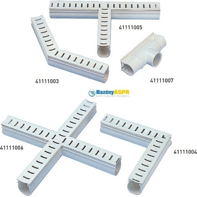 VÁGNER POOL napojení odtoku pro odvodňovací žlábek vp-41111007