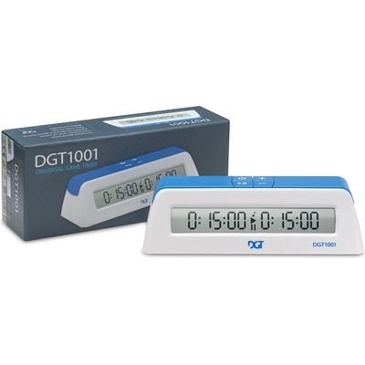 Digitální šachové hodiny DGT1001 bílé