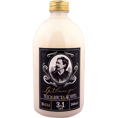 Bohemia Gifts Gentleman sprchový gel 3 v 1 500 ml