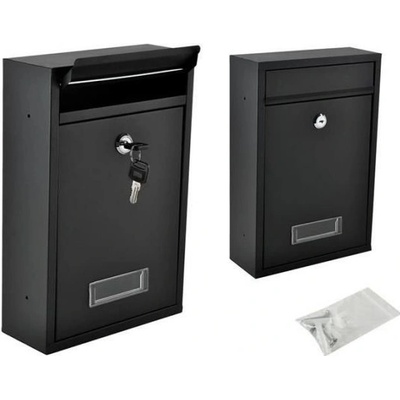 Malatec 6237 Schránka na dopisy černá – Zboží Mobilmania