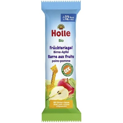 Holle Ovocná bio tyčinka hruška jablko od 12. mesiaca 25 g