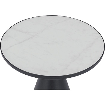 Carmen Холна маса zary 1 - бяла - черна (3530664)