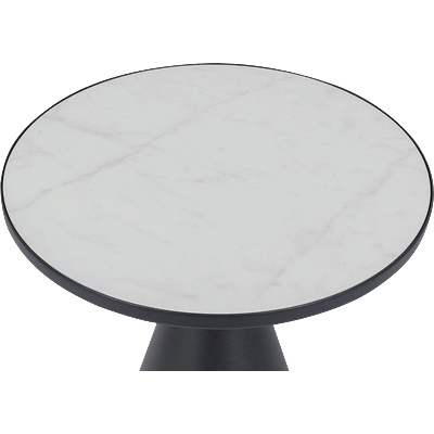 Carmen Холна маса zary 1 - бяла - черна (3530664)