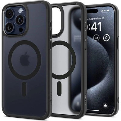 Spigen Apple iPhone 15 Pro Ultra Hybrid Magsafe case frost black (ACS06720)