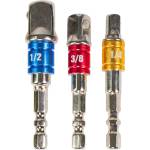Topmaster Professional Комплект адаптери за вложки 1/4", 3/8", 1/2" Topmaster Professional (330312)