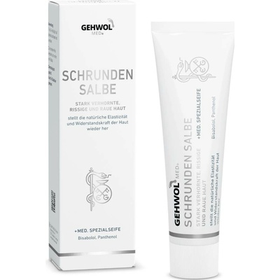 GEHWOL GEHWOLmed Schrunden Salbe Regenerační mast na popraskané paty 125 ml