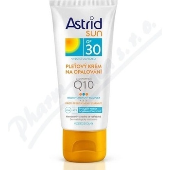 Astrid Sun Face pleťový krém na opalování s koenzymem Q10 SPF30 75 ml
