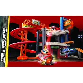 Majorette Stunt Heroes Jump n'Bump Factory