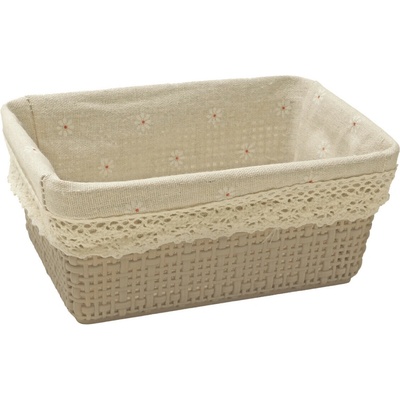 MAKRO Košík s látkou 19,5 x 13,5 x 8,5 cm