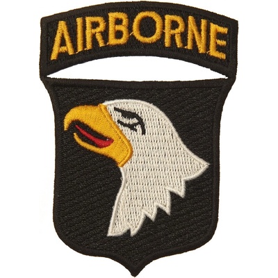 Nášivka textilní 101 Inc Airborne - barevná