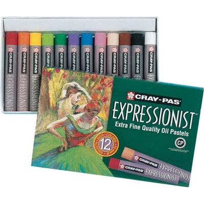 Sakura Expressionist sada olejových pastelů 12 ks