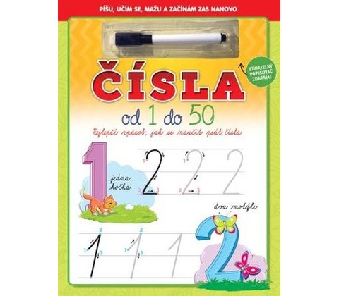 Čísla od 1 do 50