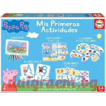 Educa Образователна игра Моите първи занимания с Пепа Пиг, Peppa Pig, Прасето Пепа, EDUCA 17249 (EDU17249)