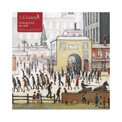 Flame Tree Studio Adult Jigsaw L.S. Lowry Coming from the Mill 500 dielov