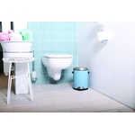 EKO-Europe EKO Кош за отпадъци с педал BELLE DELUXE- 3 литра - светло син (EKO 921703 - Light blue) - luxdom