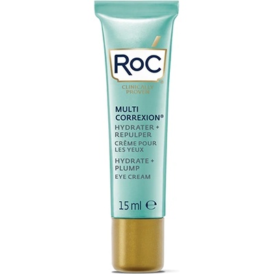 RoC Multi Correxion Hydrate + Plump Eye Cream гел-крем за околоочен контур за жени 15 мл