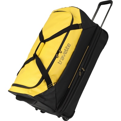 Travelite Basics Дъф с колелца експ. Black/yellow Travelite | Zhalt | МЪЖЕ | ЕДИН РАЗМЕР
