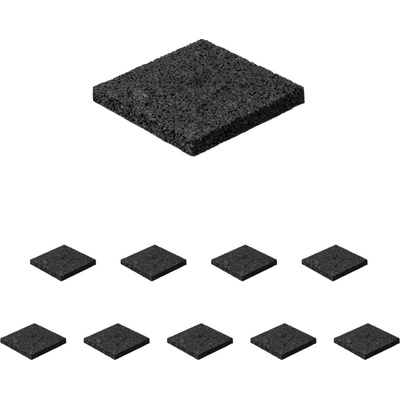 Walteco Antivibračná podložka 100x100x10mm, samolepiaca Množstvo: 5 ks , 5702BP1