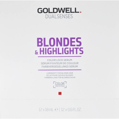 Goldwell Dualsenses Blondes & Highlights Color Lock Serum 12 x 18 ml
