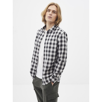 Celio Черно-бяла карирана риза Celio Sablaflou Celio | Byal | МЪЖЕ | S