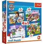 Trefl Пъзел Trefl 4 в 1 - Кучешки неща (34650) - ozone