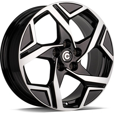 CARBONADO Whistle 7x17 5x114,3 ET40 black polished