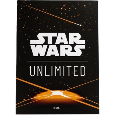 Gamegenic Star Wars: Unlimited Card Back Orange Obaly 60 ks