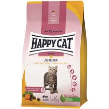 Happy Cat Supreme KITTEN & JUNIOR Junior Land Poultry 4 kg