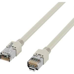 EFB Elektronik RJ45 пач корда категория 5e Draka, SF-UTP LSZH CU, сива, EFB (30 м) (K8017.30)