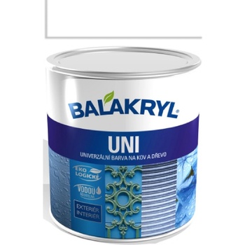 Balakryl Uni mat 0,7 kg bílý