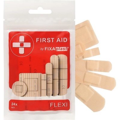 FIXAplast FIRST AID Flexi náplast mix 24 ks