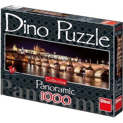 Dino Hradčany v noci 1000 dielov