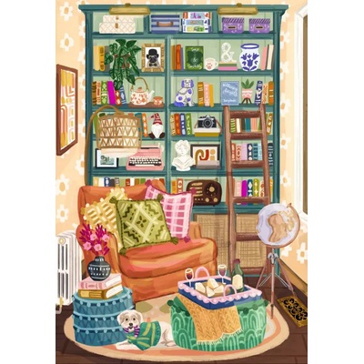 Pieces & Peace - Puzzle Reading Cozy Spot - 1 000 piese