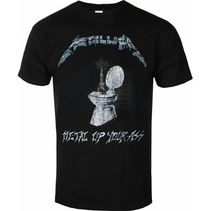 ROCK OFF мъжка тениска Metallica -Metal Up Your Ass - Черен - RTMTLTSBMUY-2