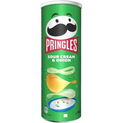 Pringles Chrumkavý snack s príchuťou kyslej smotany a cibule 165 g