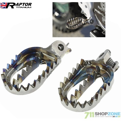 Raptor Titanium stupačky Xtreme Honda 150/250/450F 02-21