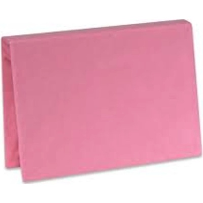 BabyMatex Prostěradlo jersey s gumou růžové 60x120