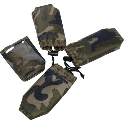 Prologic Fulcrum RMX Pro Alarm & Reciever Padded Pouch Set 3+1