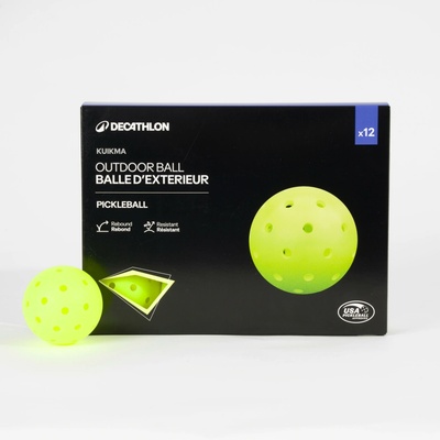 KUIKMA Míček na venkovní pickleball s homologací USAPA 3 ks – Zbozi.Blesk.cz