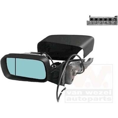 Vonkajšie zrkadlo VAN WEZEL 0646805