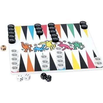 Vilac Dáma a backgammon Keith Haring