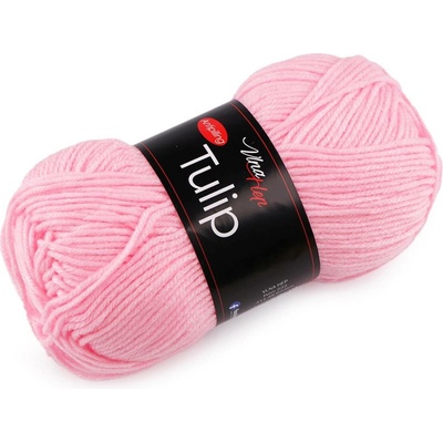 Pletací příze Tulip 100 g - 24 (41068) růžová sv.