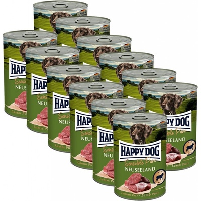 Happy Dog Lamm Pur Neuseeland jahňacie 12 x 400 g