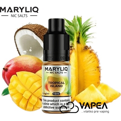 Maryliq Salt TROPICAL ISLAND 10 ml 20 mg
