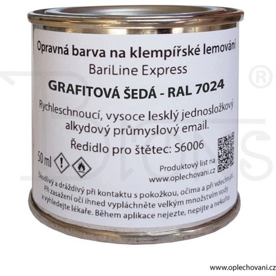 Brons Opravná barva 50 ml grafitová šedá RAL 7024