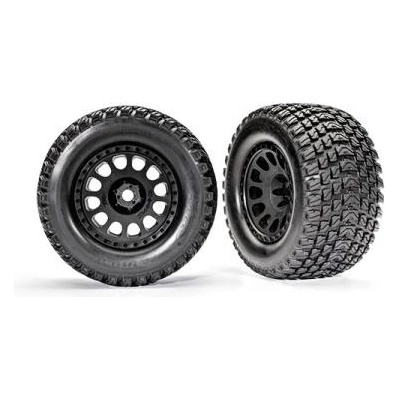 Traxxas колело, диск Rally MT, гума Gravix (чифт)