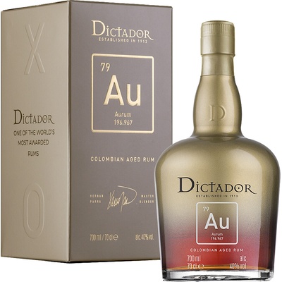 Dictador Aurum 40% 0,7 l (čistá fľaša)