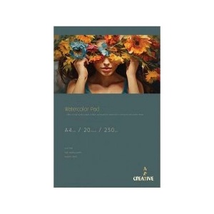 Eurocom Акварелен пад Creative Art А4 230г 20л